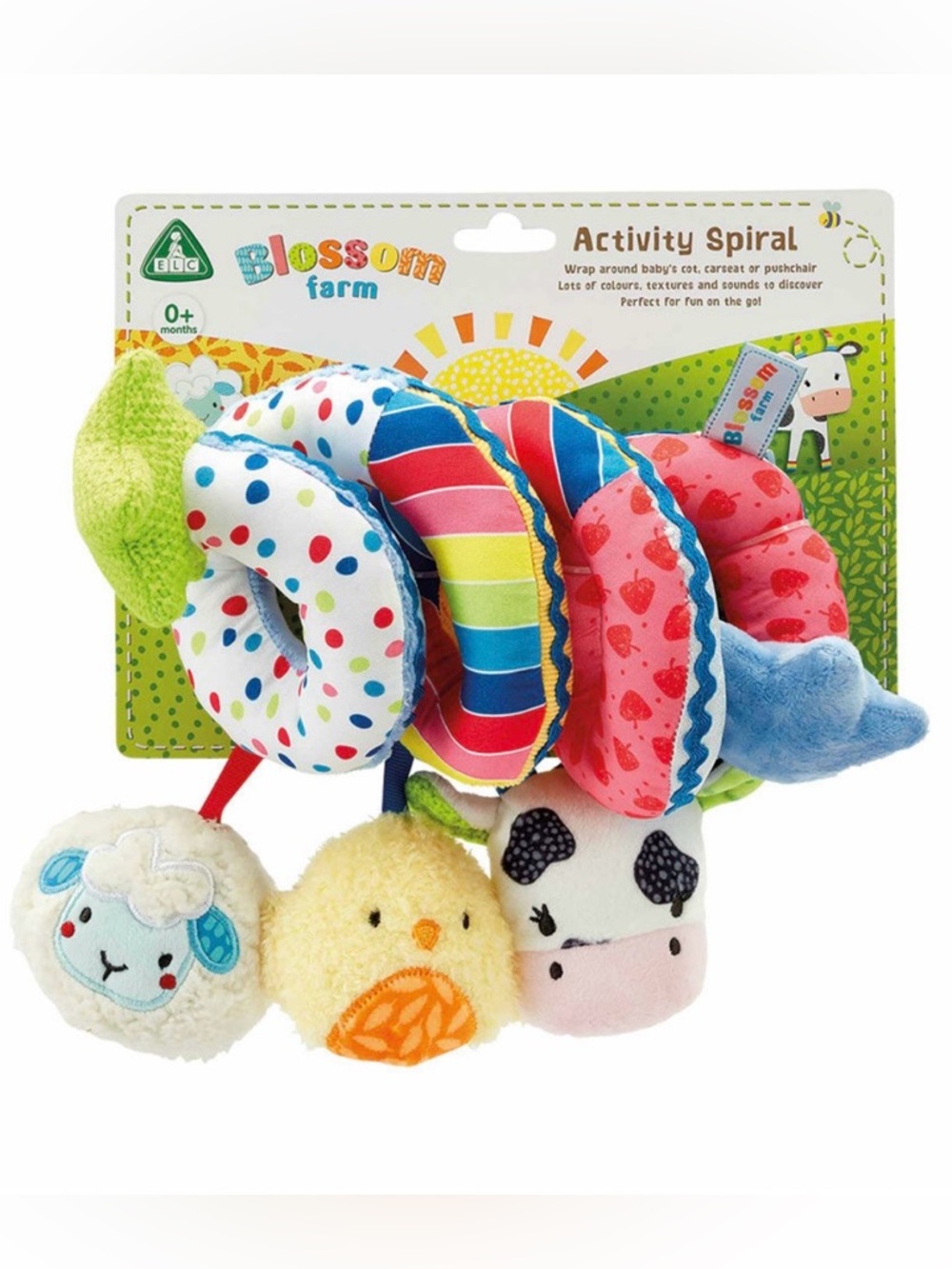 NWT Blossom Farm Activity Spiral Toy for Babies
